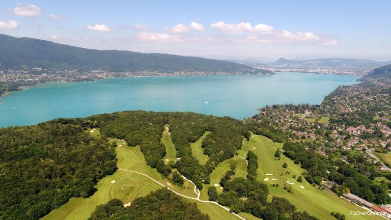 golf lake annecy