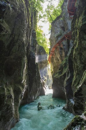 Schluchten des stolzen Annecy