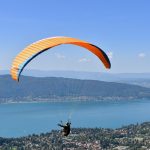 paragliding lake annecy