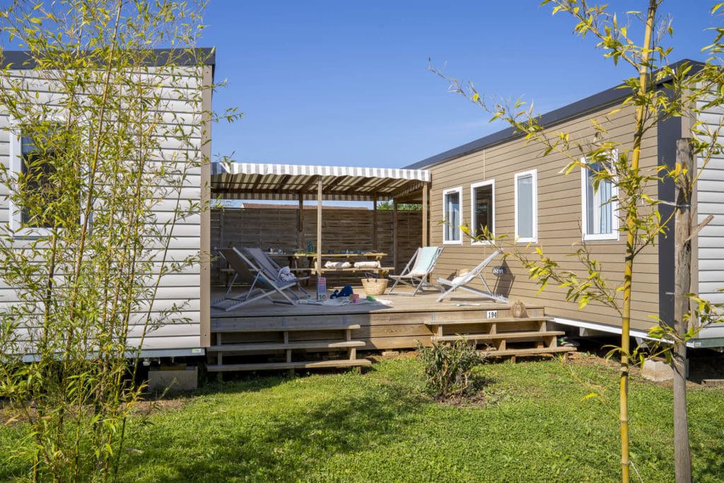 Mobil-home EXCLUSIF – 3 chambres – 3 salles d’eau – Tribu