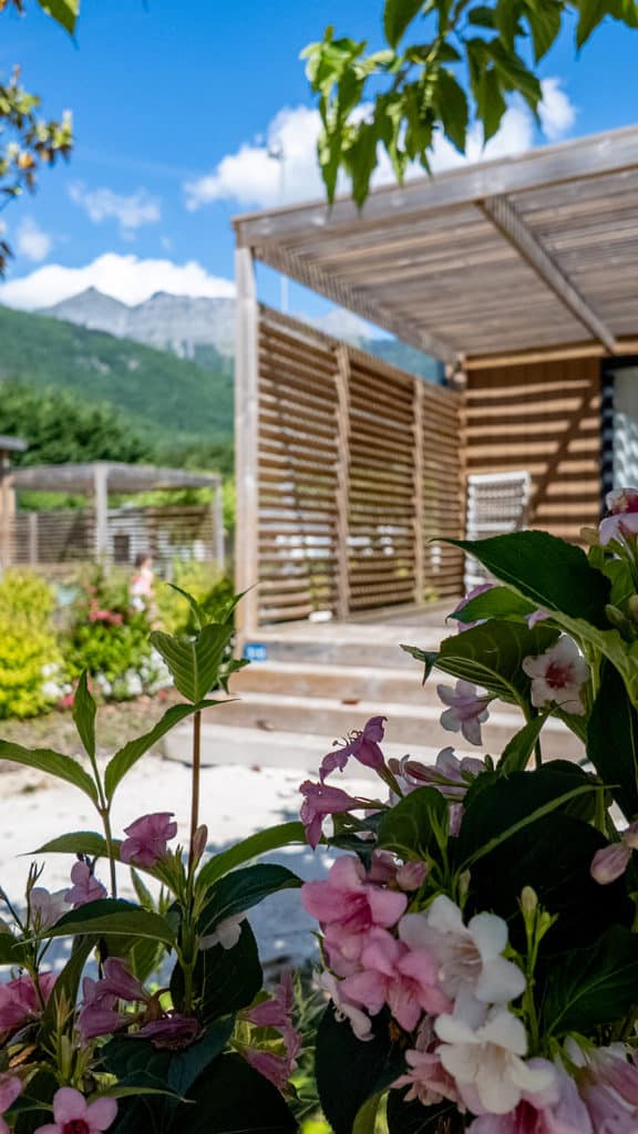 Mobile home at La Ferme de la Serraz near Annecy