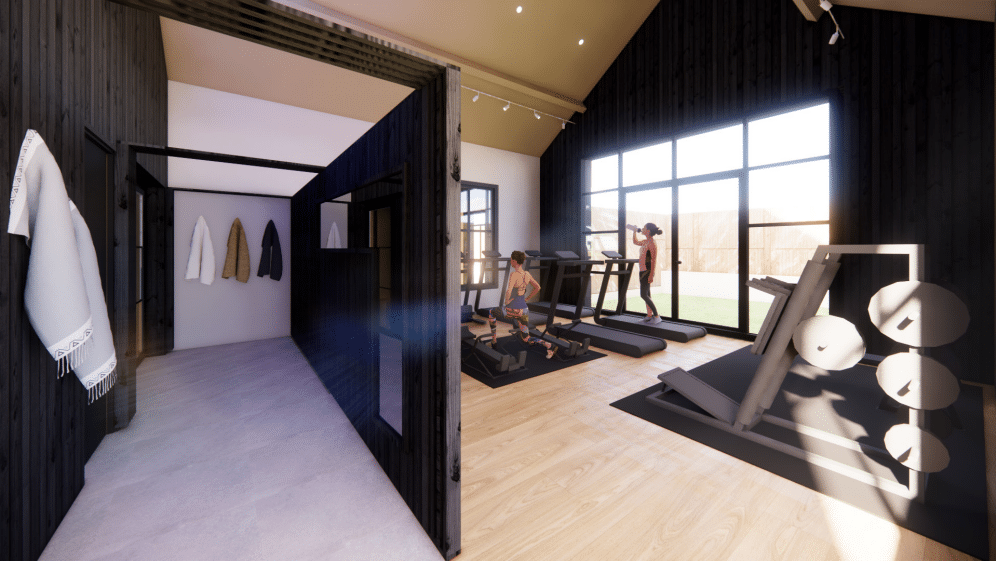 Salle de musculation de la Ferme de la Serraz